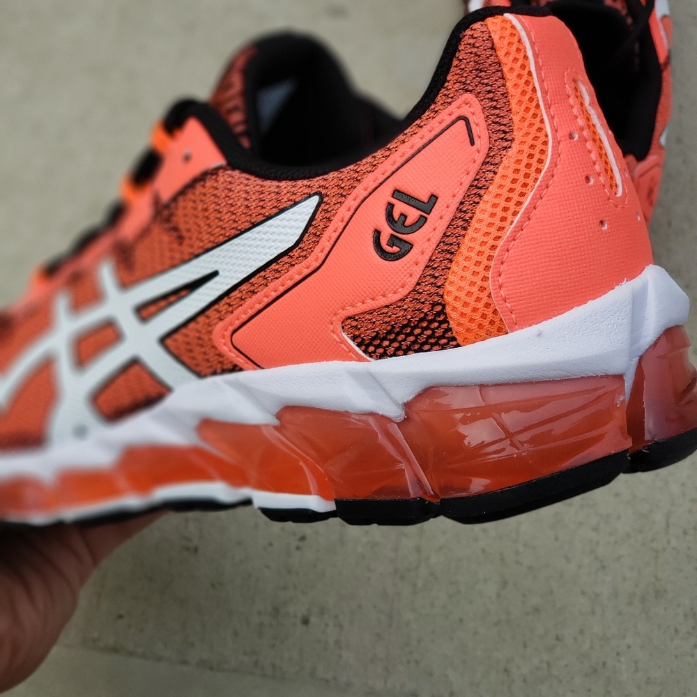 Asics Gel Quantum 360 Mens Running Shoes Red Black - Picture 5 of 7